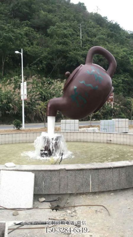 龙华小区天壶标志雕塑,多彩艺术,天壶雕塑生产厂家 龙华小区天壶标志雕塑,多彩艺术,天壶雕塑生产厂家