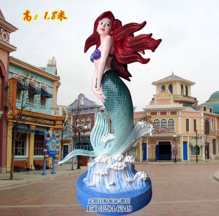 秀英水景美人鱼雕塑 风景区几何雕塑 广场小品 秀英水景美人鱼雕塑 风景区几何雕塑 广场小品