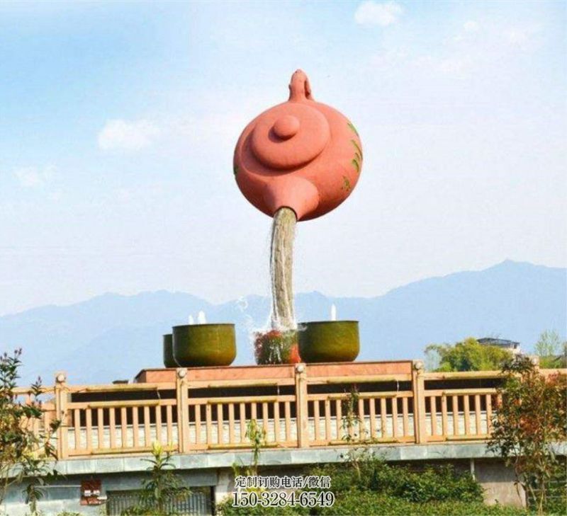 东方公园天壶雕塑工厂,不锈钢材质,圆雕形式 东方公园天壶雕塑工厂,不锈钢材质,圆雕形式